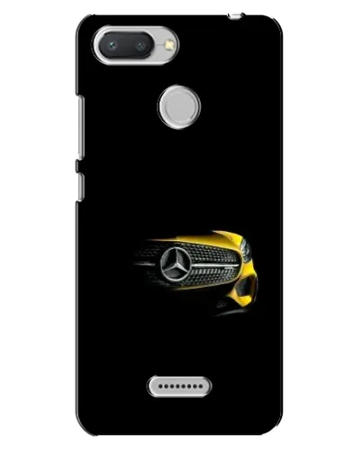 Чехол для Xiaomi Redmi 6 с картинкой «Mercedes — ретро стиль»