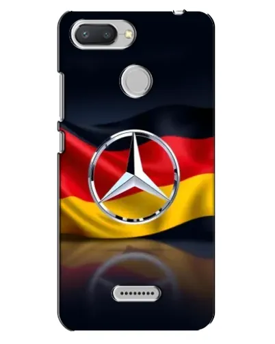Чехол для Xiaomi Redmi 6 с картинкой «Mercedes — флаг Германии»
