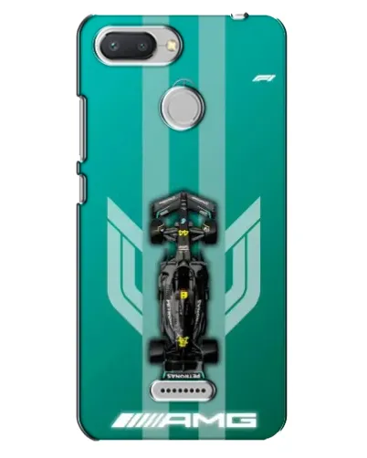 Чехол для Xiaomi Redmi 6 с картинкой «Mercedes AMG Petronas»