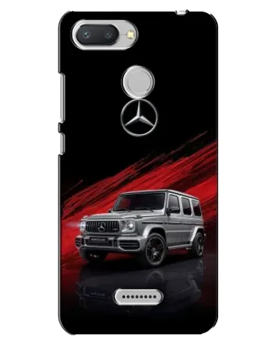 Чехол для Xiaomi Redmi 6 с картинкой «Mercedes G-Class красный»