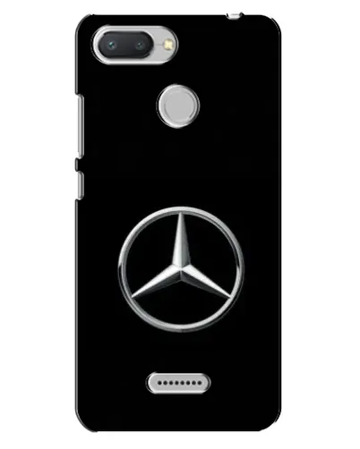 Чехол для Xiaomi Redmi 6 с картинкой «Mercedes классический лого»