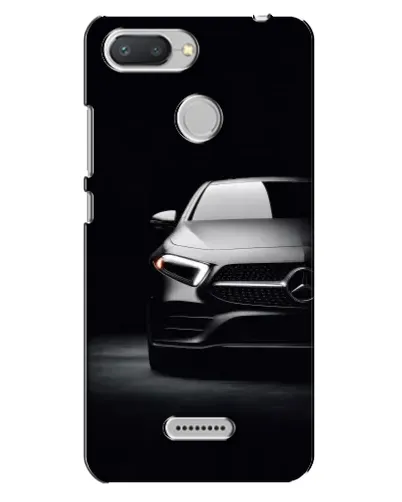 Чехол для Xiaomi Redmi 6 с картинкой «Свет фар Mercedes»