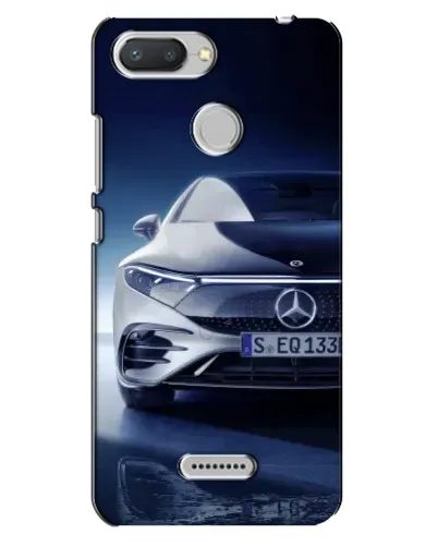 Чехол для Xiaomi Redmi 6 с картинкой «Mercedes EQ — будущее»