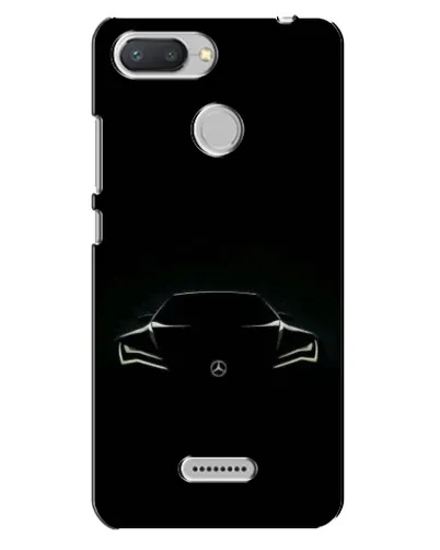 Чехол для Xiaomi Redmi 6 с картинкой «Mercedes — силуэт авто» Чехол для Xiaomi Redmi 6 с картинкой «Mercedes — силуэт авто»