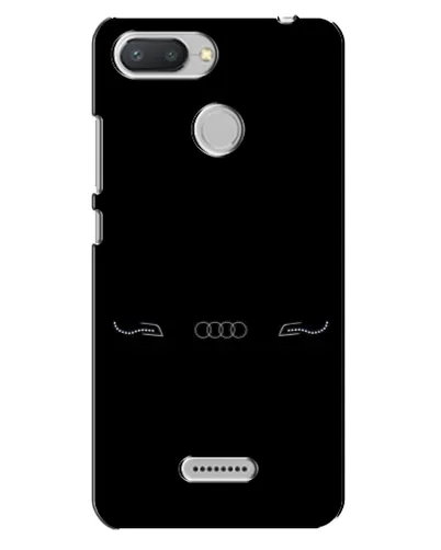 Чехол для Xiaomi Redmi 6 с картинкой «Audi — световой подпись»