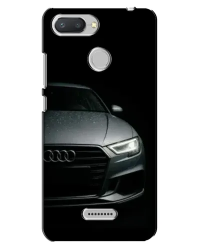 Чехол для Xiaomi Redmi 6 с картинкой «Audi — детализация кузова»