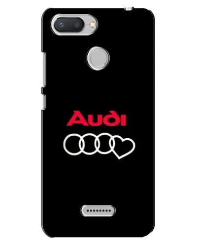 Чехол для Xiaomi Redmi 6 с картинкой «Логотип Audi Heart»