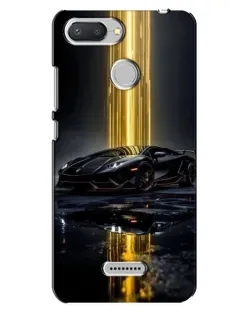 Чехол для Xiaomi Redmi 6 с картинкой «Ночной Lamborghini драйв»