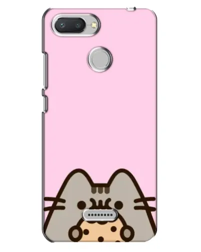 Чехол для Xiaomi Redmi 6 с картинкой «Pusheen и печенье» Чехол для Xiaomi Redmi 6 с картинкой «Pusheen и печенье»