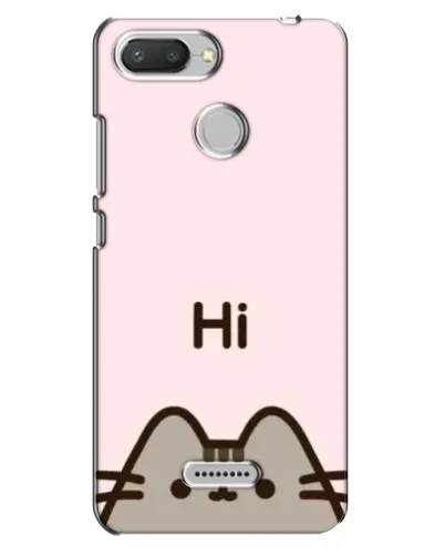 Чехол для Xiaomi Redmi 6 с картинкой «Пушин говорит Hi» Чехол для Xiaomi Redmi 6 с картинкой «Пушин говорит Hi»