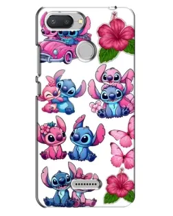 Чохол для Xiaomi Redmi 6 з картинкою «Стікери Stitch та Angel» Чохол для Xiaomi Redmi 6 з картинкою «Стікери Stitch та Angel»
