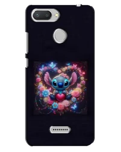 Чехол для Xiaomi Redmi 6 с картинкой «Stitch в цветах» Чехол для Xiaomi Redmi 6 с картинкой «Stitch в цветах»