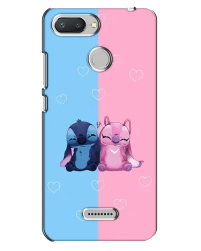 Чехол для Xiaomi Redmi 6 с картинкой «Stitch и Angel Love» Чехол для Xiaomi Redmi 6 с картинкой «Stitch и Angel Love»