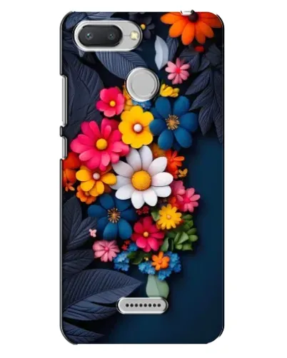Чехол для Xiaomi Redmi 6 с картинкой «Цветочная феерия»