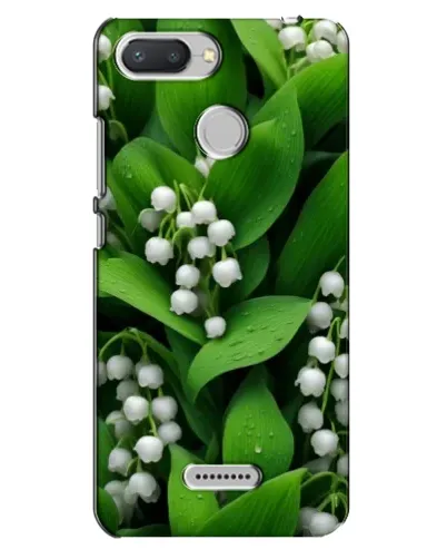 Чехол для Xiaomi Redmi 6 с картинкой «Ландыши в зелени»