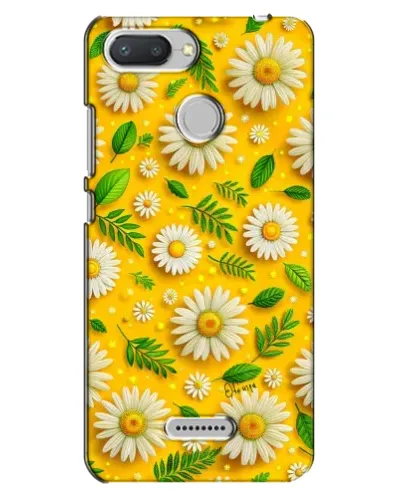 Чехол для Xiaomi Redmi 6 с картинкой «Ромашковое солнце»