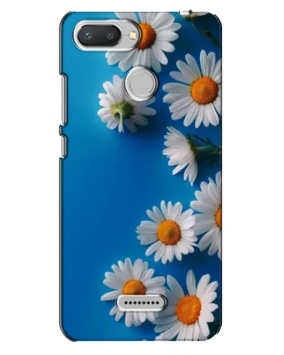 Чехол для Xiaomi Redmi 6 с картинкой «Белоснежные маргаритки»