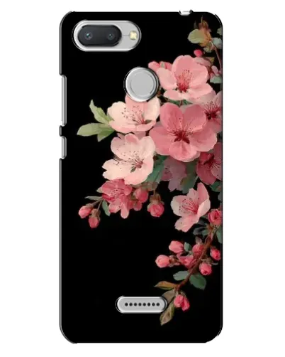 Чехол для Xiaomi Redmi 6 с картинкой «Розовая ветка сакуры»
