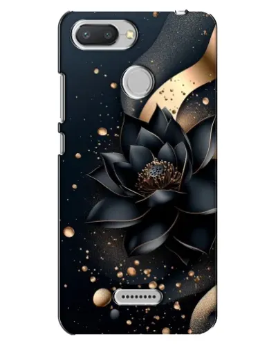 Чехол для Xiaomi Redmi 6 с картинкой «Черный лотос»
