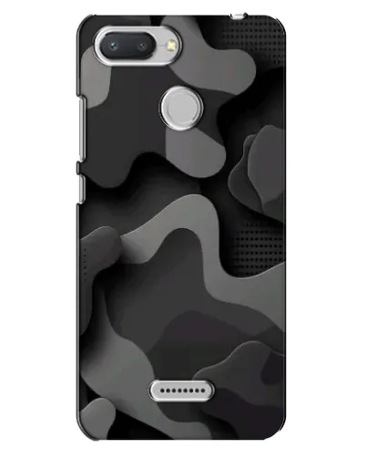 Чехол для Xiaomi Redmi 6 с картинкой «Темный абстрактный камуфляж» Чехол для Xiaomi Redmi 6 с картинкой «Темный абстрактный камуфляж»