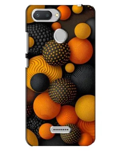 Чехол для Xiaomi Redmi 6 с картинкой «Объемные оранжевые сферы» Чехол для Xiaomi Redmi 6 с картинкой «Объемные оранжевые сферы»