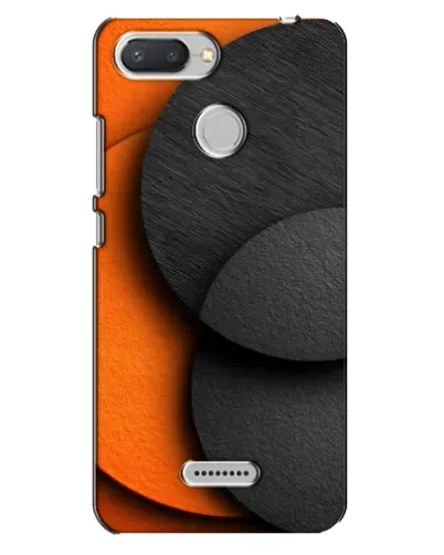 Чехол для Xiaomi Redmi 6 с картинкой «Геометрия оранжевых кругов» Чехол для Xiaomi Redmi 6 с картинкой «Геометрия оранжевых кругов»