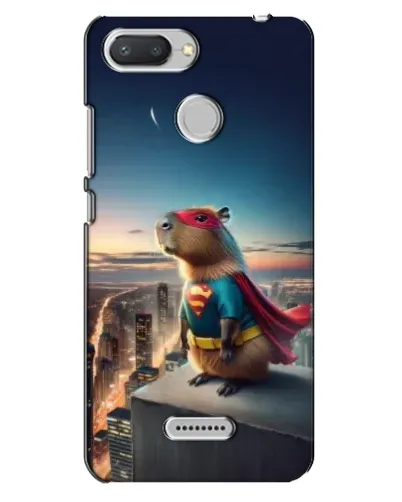 Чехол для Xiaomi Redmi 6 с картинкой «Капи-мен супергерой» Чехол для Xiaomi Redmi 6 с картинкой «Капи-мен супергерой»