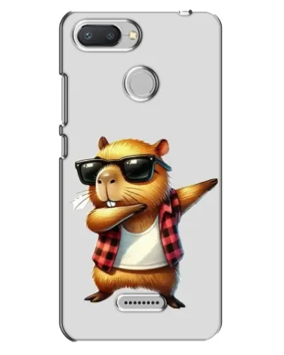 Чехол для Xiaomi Redmi 6 с картинкой «Капибара рэпер даб» Чехол для Xiaomi Redmi 6 с картинкой «Капибара рэпер даб»
