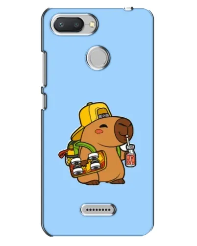 Чехол для Xiaomi Redmi 6 с картинкой «Капибара на скейте» Чехол для Xiaomi Redmi 6 с картинкой «Капибара на скейте»