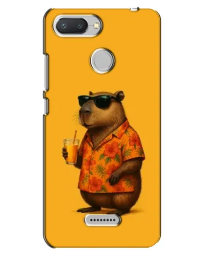 Чехол для Xiaomi Redmi 6 с картинкой «Капибара на отдыхе» Чехол для Xiaomi Redmi 6 с картинкой «Капибара на отдыхе»