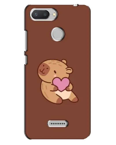 Чехол для Xiaomi Redmi 6 с картинкой «Капибара с сердцем» Чехол для Xiaomi Redmi 6 с картинкой «Капибара с сердцем»