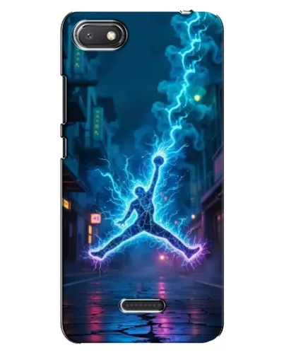 Чехол для Xiaomi Redmi 6A с картинкой «Jordan Gold Jumpman»