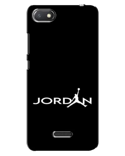 Чехол для Xiaomi Redmi 6A с картинкой «Jordan White Logo»