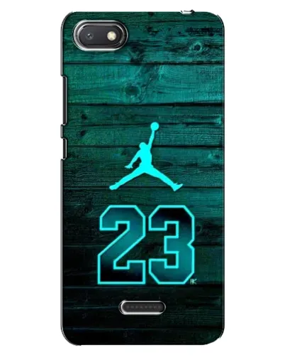 Чехол для Xiaomi Redmi 6A с картинкой «Jordan Cyan 23»