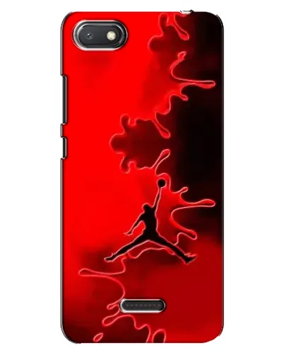 Чехол для Xiaomi Redmi 6A с картинкой «Jordan Red Smoke»