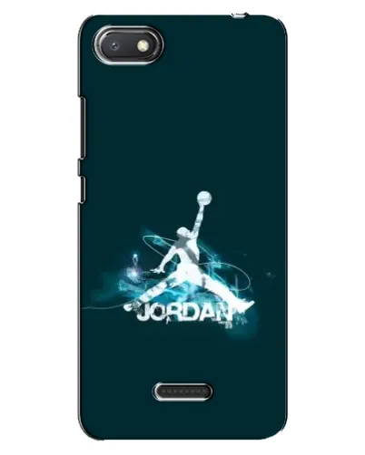 Чехол для Xiaomi Redmi 6A с картинкой «Jordan Blue Fire»