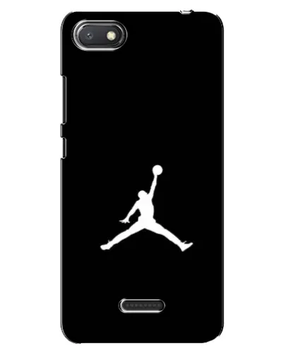 Чехол для Xiaomi Redmi 6A с картинкой «Jordan Silhouette»