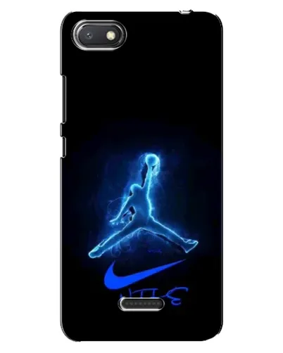 Чехол для Xiaomi Redmi 6A с картинкой «Jordan Neon Blue»