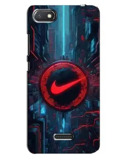 Чехол для Xiaomi Redmi 6A с картинкой «Техногенный стиль Nike» Чехол для Xiaomi Redmi 6A с картинкой «Техногенный стиль Nike»