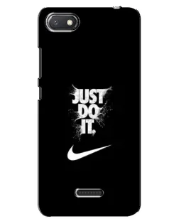 Чехол для Xiaomi Redmi 6A с картинкой «Текстовый принт Nike» Чехол для Xiaomi Redmi 6A с картинкой «Текстовый принт Nike»