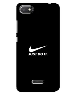 Чехол для Xiaomi Redmi 6A с картинкой «Минимализм от Nike» Чехол для Xiaomi Redmi 6A с картинкой «Минимализм от Nike»