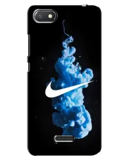Чехол для Xiaomi Redmi 6A с картинкой «Nike и синий дым» Чехол для Xiaomi Redmi 6A с картинкой «Nike и синий дым»