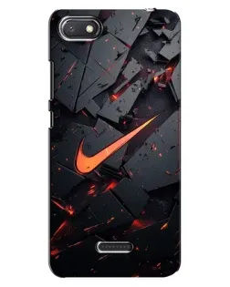 Чехол для Xiaomi Redmi 6A с картинкой «Nike — эффект разломов» Чехол для Xiaomi Redmi 6A с картинкой «Nike — эффект разломов»
