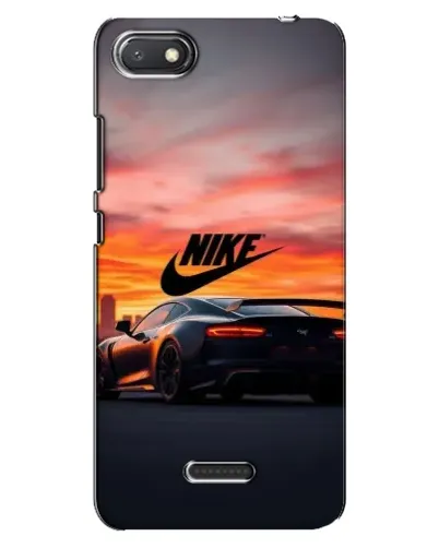 Чехол для Xiaomi Redmi 6A с картинкой «Nike и суперкар»