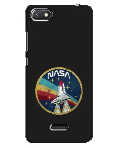 Чехол для Xiaomi Redmi 6A с картинкой «NASA — эмблема миссии»