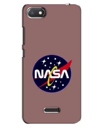 Чехол для Xiaomi Redmi 6A с картинкой «NASA — ретро космос»