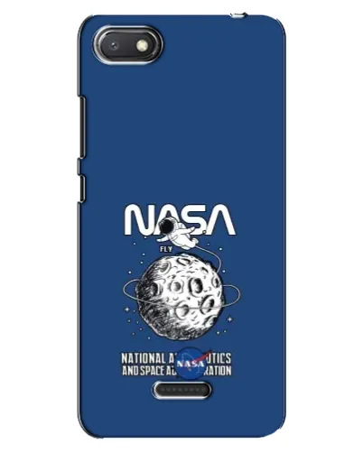 Чехол для Xiaomi Redmi 6A с картинкой «NASA — лунная миссия»
