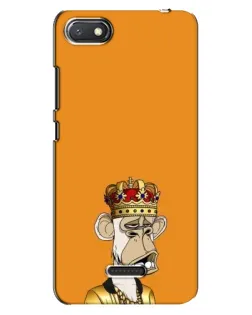 Чохол для Xiaomi Redmi 6A з картинкою «Золота мавпа Bored Ape»