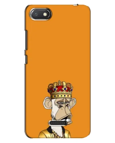 Чехол для Xiaomi Redmi 6A с картинкой «Золотая обезьяна Bored Ape» Чехол для Xiaomi Redmi 6A с картинкой «Золотая обезьяна Bored Ape»