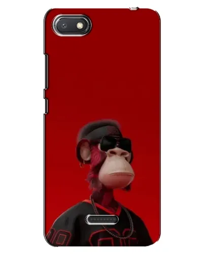 Чехол для Xiaomi Redmi 6A с картинкой «Bored Ape в красном» Чехол для Xiaomi Redmi 6A с картинкой «Bored Ape в красном»